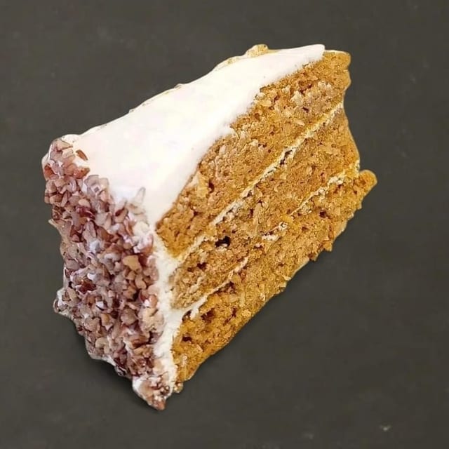 PUMPKIN CARROT CAKE.