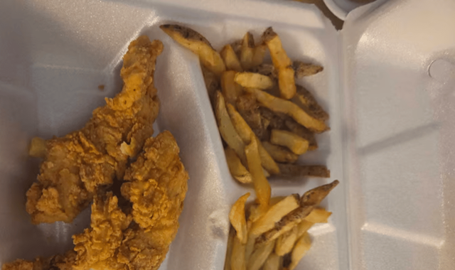 Kids Chicken Strips.